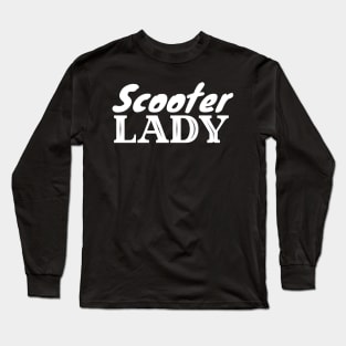 Scooter Lady Long Sleeve T-Shirt